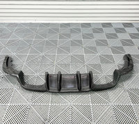 Diffuseur V-Style Carbone Noir BMW M2 F87 - vue arrière - Becquet Voiture