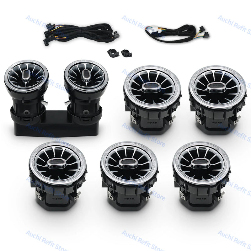 Diffuseurs d'Air Lumière d'Ambiance Mercedes Classe C GLC - packshot studio - Becquet Voiture
