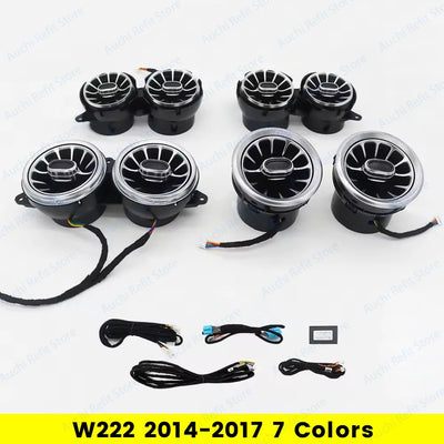 Diffuseurs d'Air Lumière d'Ambiance Mercedes Classe C GLC - vue de trois-quarts 3 - Becquet Voiture