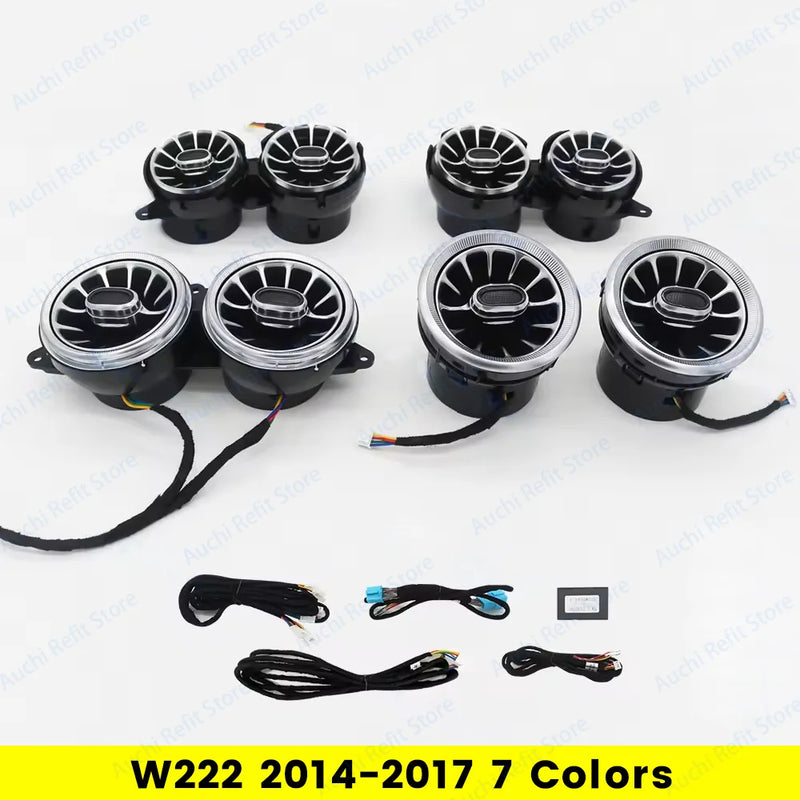 Diffuseurs d'Air Lumière d'Ambiance Mercedes Classe C GLC - vue de trois-quarts 3 - Becquet Voiture