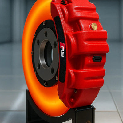 Disque de Frein Déco LED BMW M AMG RS - vue arrière - Becquet Voiture