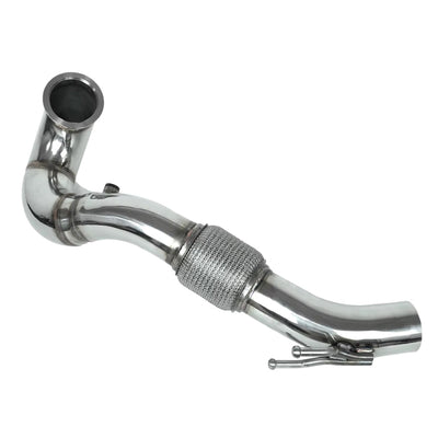 Downpipe VW Golf 7 GTI Audi S3 EA888 Inox - vue de face - Becquet Voiture