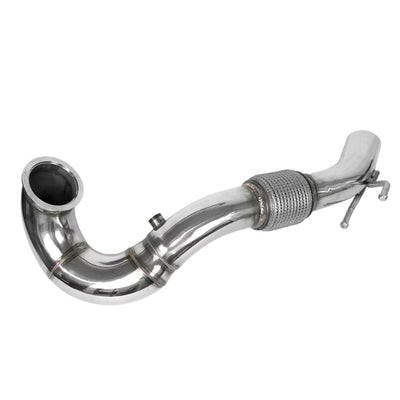 Downpipe VW Golf 7 GTI Audi S3 EA888 Inox - vue de profil - Becquet Voiture