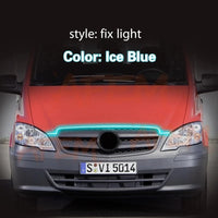 DRL LED Mercedes Vito Viano Classe V 2004-2022 Éclairage Jour - détail du montage - Becquet Voiture