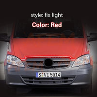 DRL LED Mercedes Vito Viano Classe V 2004-2022 Éclairage Jour - vue de dessus - Becquet Voiture