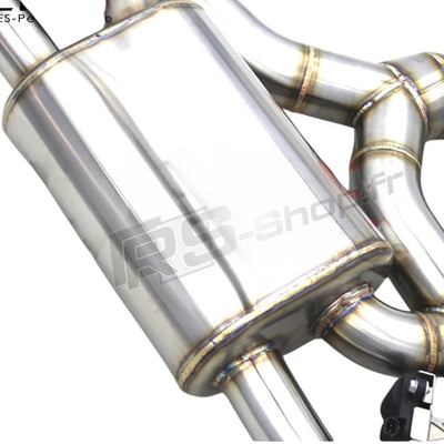 Echappement Inox Valves Audi RS3 TTRS 2017-2023 - vue de profil - Becquet Voiture
