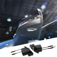 Éclairage Bienvenue Rétroviseur LED Ford Mustang 2013-2022 - vue arrière - Becquet Voiture