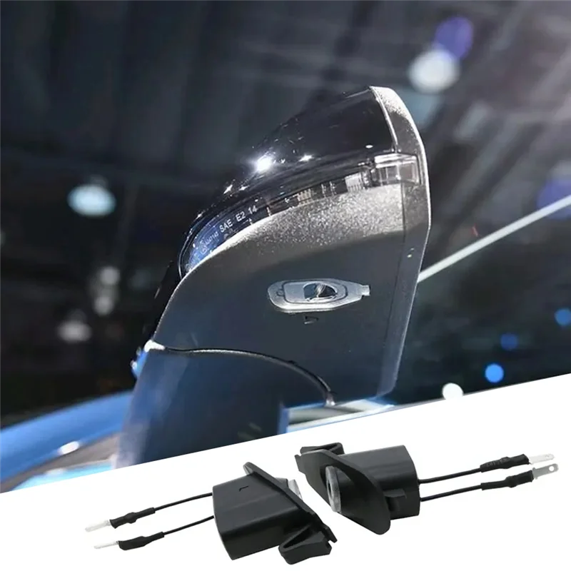 Éclairage Bienvenue Rétroviseur LED Ford Mustang 2013-2022 - vue arrière - Becquet Voiture
