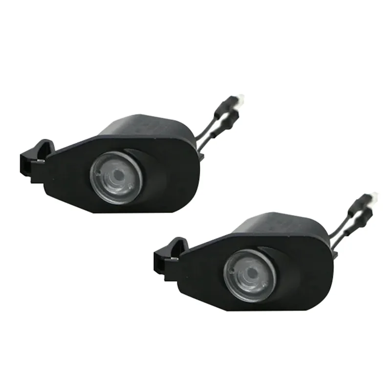 Éclairage Bienvenue Rétroviseur LED Ford Mustang 2013-2022 - vue de face - Becquet Voiture