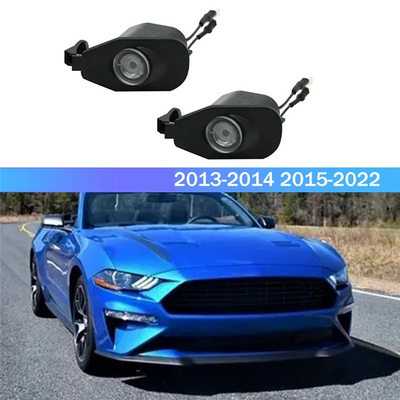 Éclairage Bienvenue Rétroviseur LED Ford Mustang 2013-2022 - vue de profil - Becquet Voiture