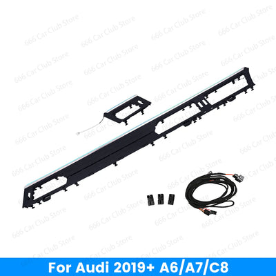 Éclairage d'Ambiance LED Audi A7 C8 2019-2024 - détail du montage - Becquet Voiture