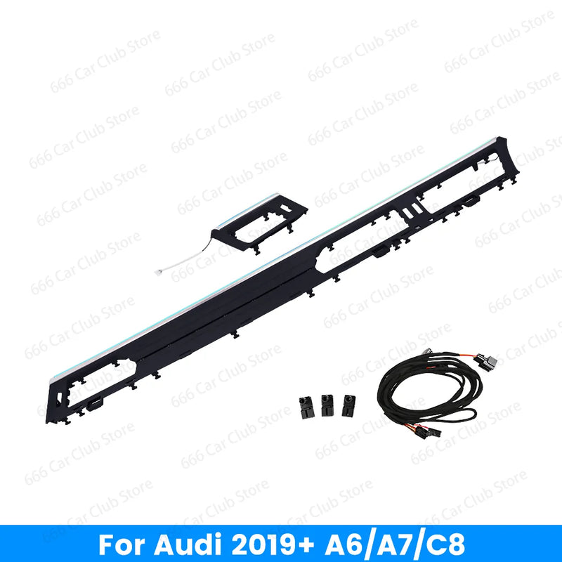 Éclairage d'Ambiance LED Audi A7 C8 2019-2024 - détail du montage - Becquet Voiture
