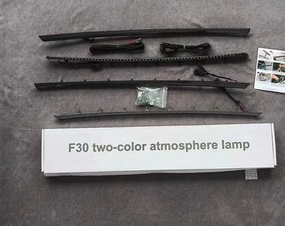 Éclairage d'Ambiance LED BMW F30 F31 (4 Portes) - vue de profil - Becquet Voiture