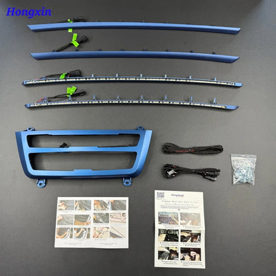 Éclairage d'Ambiance LED BMW F30 F31 (4 Portes) - vue rapprochée - Becquet Voiture