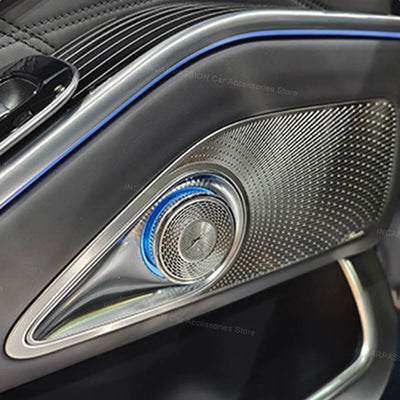 Éclairage d'Ambiance LED Mercedes Classe S W223 - installé sur véhicule - Becquet Voiture
