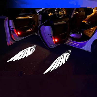 Éclairage de Bienvenue LED Ford Mustang Shelby GT500 - vue de profil - Becquet Voiture