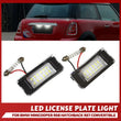 Éclairage de Plaque LED Mini Cooper R50-R59 Sans Erreur