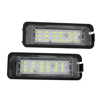 Éclairage de Plaque LED VW Golf Passat Seat Skoda - vue de profil - Becquet Voiture