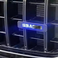 Éclairage LED Décoratif Calandre Mercedes Classe G W464 - vue arrière - Becquet Voiture