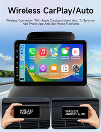 Écran Appui-Tête Android IPS CarPlay WiFi Bluetooth - en situation - Becquet Voiture