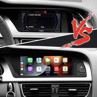 Ecran Autoradio Android Carplay Audi A4 A5 B8 Q5 - vue arrière - Becquet Voiture