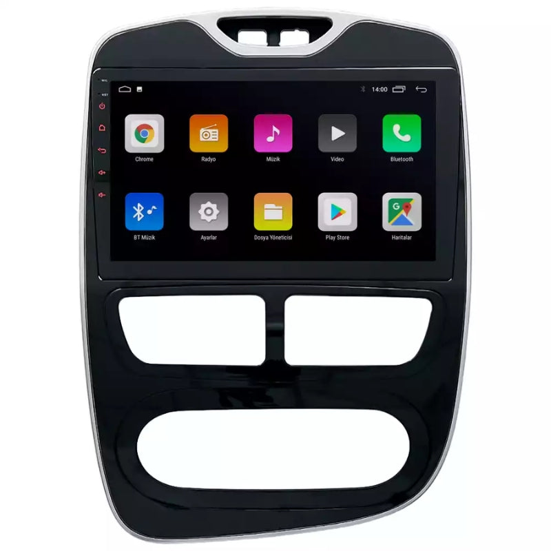 Ecran Autoradio Android Carplay Renault Clio 4 - packshot studio - Becquet Voiture