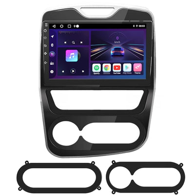 Ecran Autoradio Android Carplay Renault Clio 4 - vue de dessus - Becquet Voiture