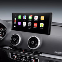 Ecran Autoradio Carplay Audi A3 8V - vue de profil - Becquet Voiture