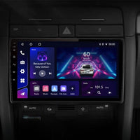 Ecran Autoradio Carplay Audi A4 B6 B7 9 Pouces - vue arrière - Becquet Voiture