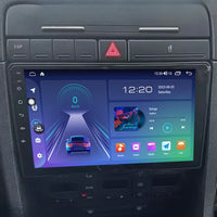 Ecran Autoradio Carplay Audi A4 B6 B7 9 Pouces - vue de profil - Becquet Voiture