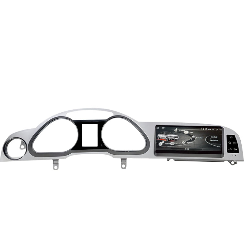 Ecran Autoradio Carplay Audi A6 C6 MMI 2G 3G - détail du montage - Becquet Voiture