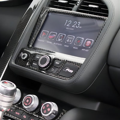 Ecran Autoradio Carplay Audi R8 1 2007-2015 - vue de profil - Becquet Voiture