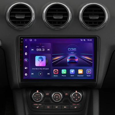 Ecran Autoradio Carplay Audi TT MK2 7 Pouces - vue de profil - Becquet Voiture