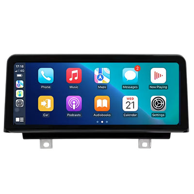 Ecran Autoradio Carplay BMW Serie 1 2 3 4 F20 F30 - détail du montage - Becquet Voiture