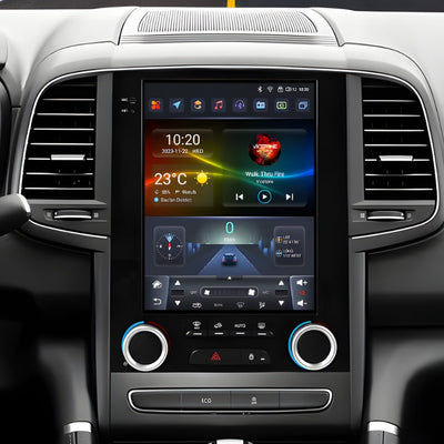 Ecran Autoradio Carplay Renault Megane 4 2GB 32GB - vue arrière - Becquet Voiture