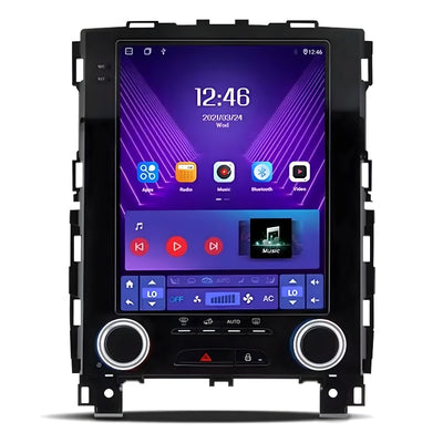 Ecran Autoradio Carplay Renault Megane 4 2GB 32GB - vue de face - Becquet Voiture