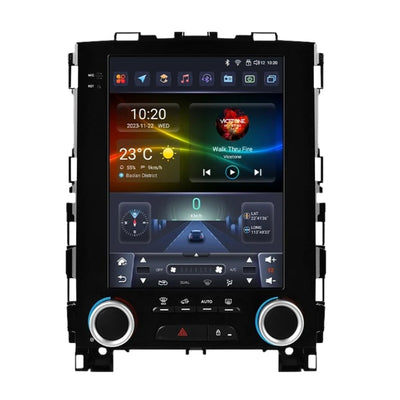 Ecran Autoradio Carplay Renault Megane 4 2GB 32GB - vue de trois-quarts - Becquet Voiture