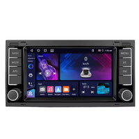 7-Zoll-CarPlay-Autoradio-Bildschirm für VW Touareg T5 - Vorderansicht - Becquet Voiture