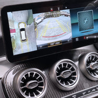 Ecran Carplay Mercedes Classe C W205 GLC 10.25 - vue arrière - Becquet Voiture