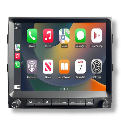 Ecran Carplay Porsche Cayenne 2 2010-2017 - détail du montage - Becquet Voiture
