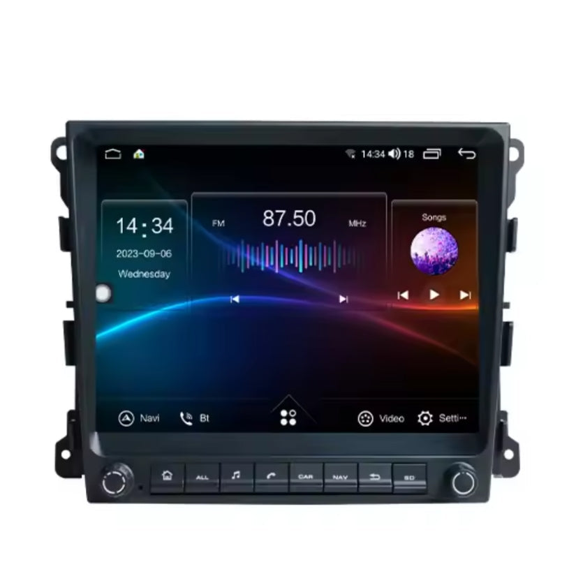Ecran Carplay Porsche Panamera 2010-2016 PCM - vue de face - Becquet Voiture