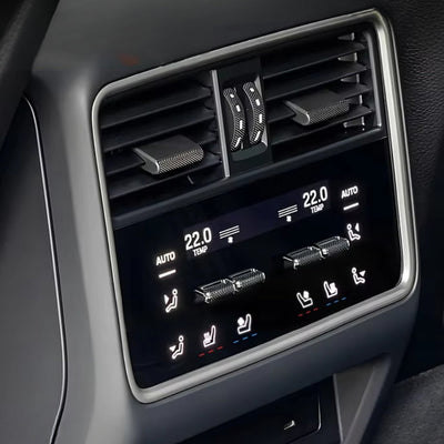 Ecran Clim Digitale Porsche Cayenne 3 Arriere - vue de profil - Becquet Voiture
