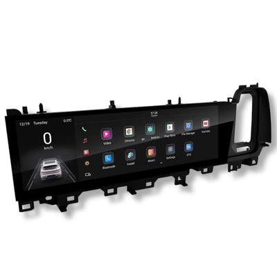Ecran Copilote Carplay Porsche Cayenne 3 2018-2025 - vue de face - Becquet Voiture