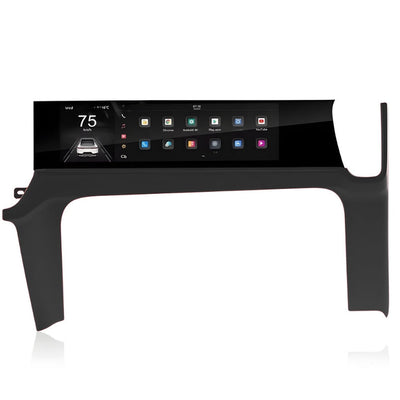 Ecran Copilote Carplay Porsche Cayenne 3 2018-2025 - vue rapprochée - Becquet Voiture