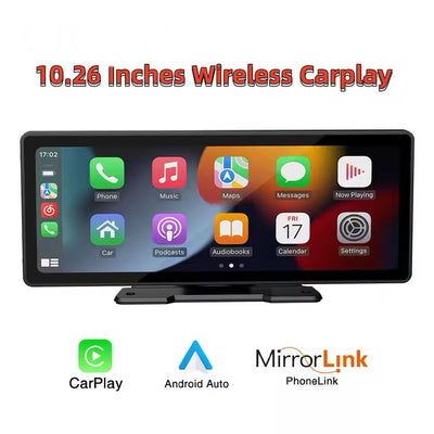 Écran Multimédia Carplay & Android Auto Universel! - vue de face - Becquet Voiture
