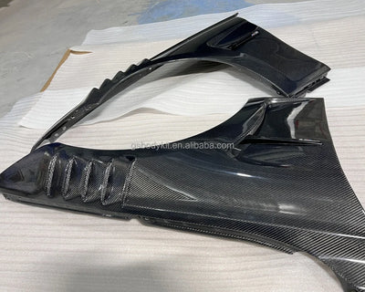 Élargisseurs d'Ailes Carbone BMW Série 3 F30 2013-2019 - installé sur véhicule - Becquet Voiture