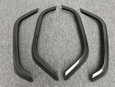Elargisseurs d'Ailes Carbone Mercedes Classe G W464 2019-2024 - vue de face - Becquet Voiture