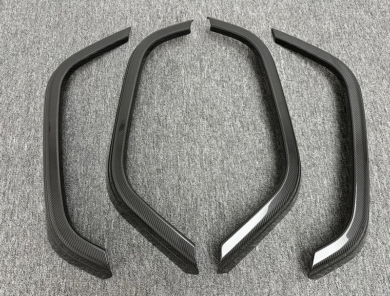 Elargisseurs d'Ailes Carbone Mercedes Classe G W464 2019-2024 - vue de face - Becquet Voiture