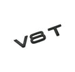 Emblème aile V8T Audi noir brillant
