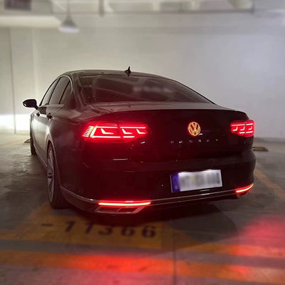 Emblème Arrière Lumineux Volkswagen Golf 6 LED 32 Couleurs - vue rapprochée - Becquet Voiture